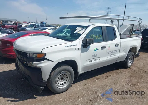 2020 Chevrolet Silverado 1500 4Wd Double Cab Standard Bed Wt from USA, damaged, VIN 1GCRYAEH0LZ290213